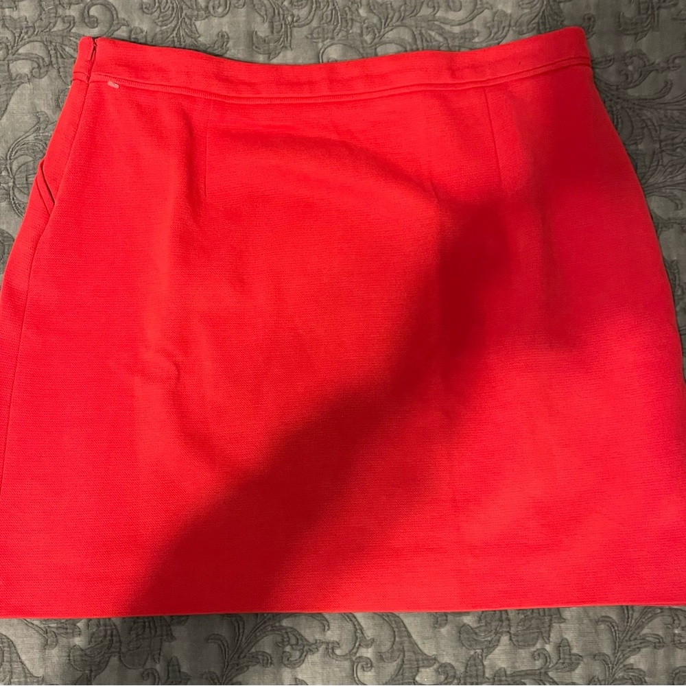 Boden Red Skirt